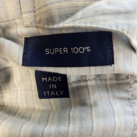 Incotex Mens 100% Wool Minimalist Neutral Dress Pants 38x31 - Picture 6 of 8